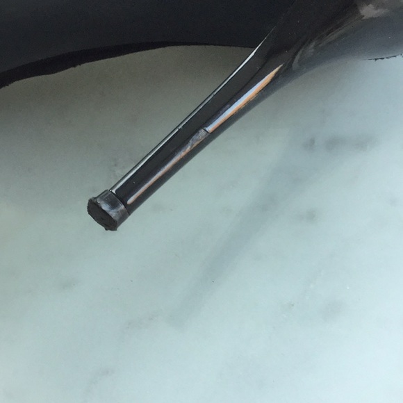 Stuart Weitzman black suede stiletto boots - Picture 6 of 8